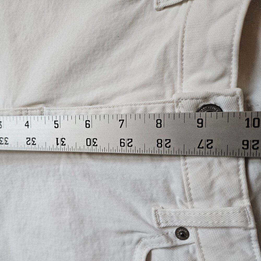 Lucky Brand Lolita Low (or Mid) Rise Boot Cut White Jeans Size 14 - NEW - Summer - Picture 6 of 10